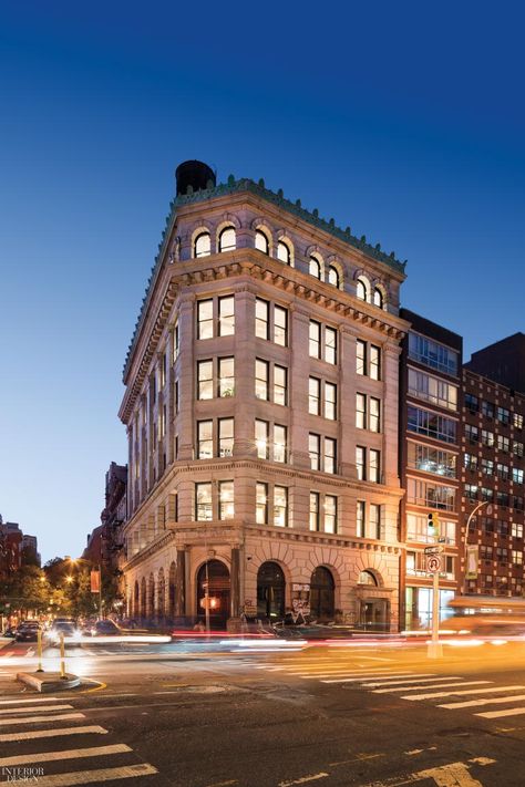 MATEI Renovates NYC’S Historic Germania Bank Building Old Bank Building, Building Interior Design, Old Firm, Live Work Space, Building Interior, Bank Building, Banks Building, Built In Furniture, Interior Design Magazine