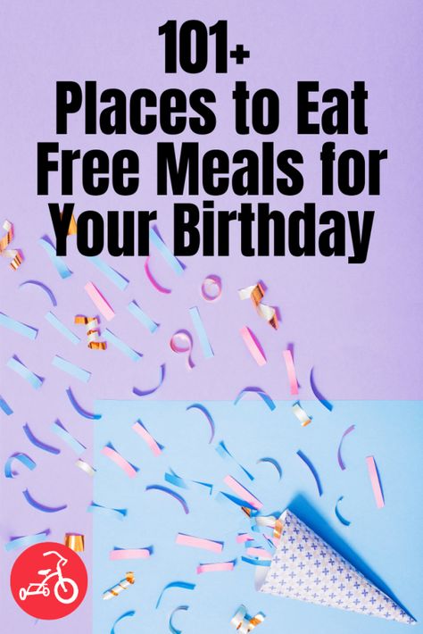 101+ Places to Eat Free Meals for Your Birthday Free Food On Your Birthday, Free On Your Birthday, Diy Birthday Gifts For Him, Free Birthday Food, Restaurants For Birthdays, Susie Cakes, Cold Stone Creamery, Birthday Jokes, Baskin Robbins