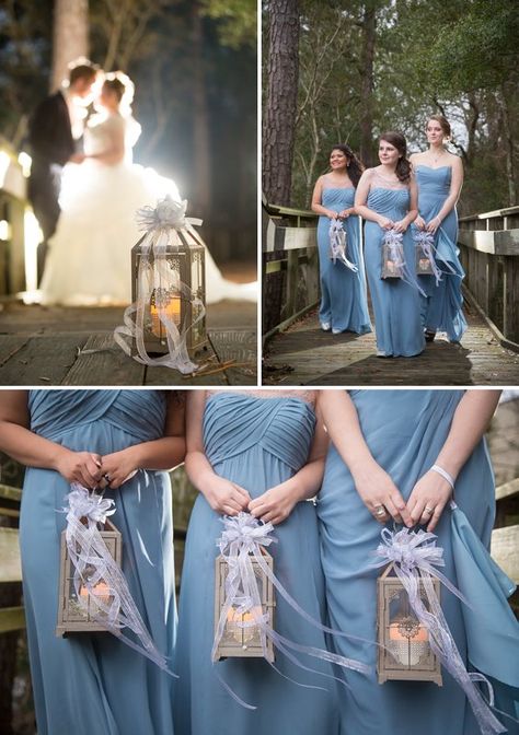 Fairytale Wedding Bridesmaids, Blue Forest Wedding Theme, Fairy Tale Bridesmaid Dresses, Beauty And The Beast Wedding Ceremony, Alternative Winter Wedding Dress, Castle Theme Wedding, Fairy Tale Wedding Theme Bridesmaid Dresses, Forest Wedding Blue, Narnia Themed Wedding