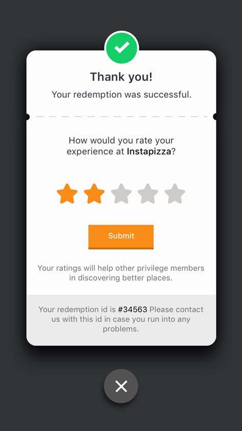 Pop Up App, Pop Up Message, Payment Successful, App Badges, Nutrition App, Ui Design Principles, Design Grid, Client Review, App Design Layout