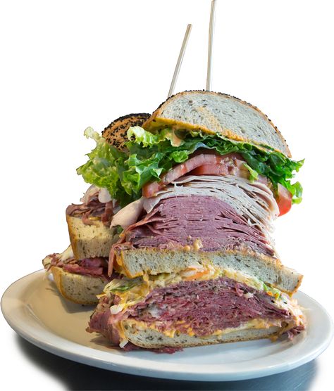 Sarge's Deli | (212) 679-0442 | 548 3rd Ave, New Yok, NY 10016 Beautiful Sandwiches, American Deli, Deli Recipes, Big Sandwich, Kosher Food, Jewish Deli, Deli Sandwiches, Nyc Travel, Hot Sandwich