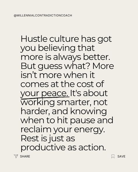 The gap between where you are and where you want to be isn’t as big as you think babe! Transformation doesn’t require an overnight miracle. It’s about making deliberate, intentional choices—those small, everyday decisions that lead to massive shifts. Stop letting hustle culture convince you that ‘more’ equals success. It’a bullsh*t! Real growth comes when you reclaim your energy and focus on working smarter, not harder. Ready to reclaim your independence and live life on your terms? Let’... Working Smarter Not Harder, Hustle Culture, Work Smarter Not Harder, Smarter Not Harder, Work Smarter, Inspiration Boards, Inspiration Board, The Gap, Live Life