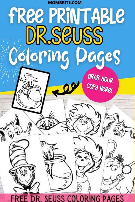 Dr Seuss 2nd Grade Activities, Dr Seuss Sleep Book Activities, Dr Seuss Activities For Preschoolers, Dr Seuss Fine Motor Activities, Dr Seuss Activities For Kids, Dr Suess Worksheets Free Printable, Dr Seuss Preschool Activities Free Printables, Dr Seuss Coloring Sheets, Dr Seuss Lesson Plans Preschool