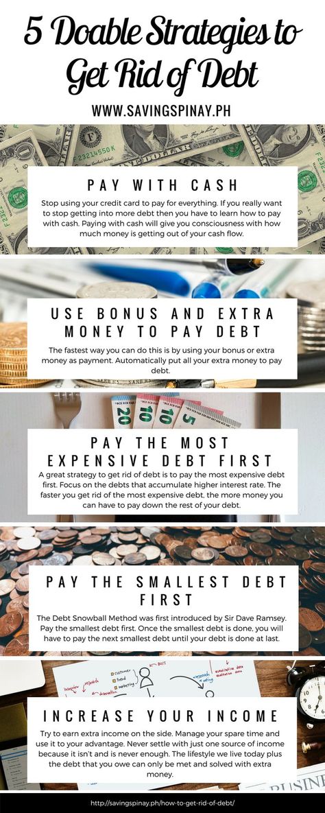 Get Rid of Debt Fast in 5 Doable Strategies. Wondering how to get rid of debt on low income? Here are some ways on how to get out of debt fast on your own. Be debt free this 2018. www.savingspinay.ph Get Rid Of Debt, Pay Debt, Debt Payoff Printables, How To Be Rich, College Scholarships, Credit Debt, Debt Freedom, Debt Settlement, Out Of Debt