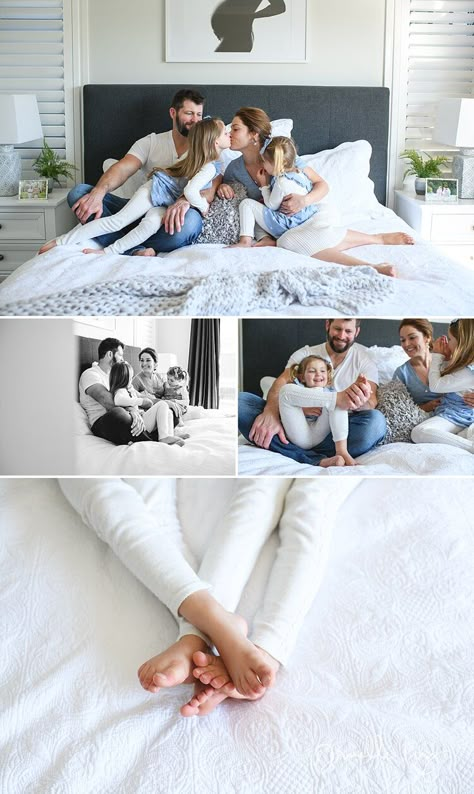 The best places to take family photos in your home — Janelle Keys Photography Family Inhome Session, Home Photo Shoots Family, Family Photoshoot Bedroom, Family Photoshoot At Home Ideas, Family Photo Shoot At Home, Family At Home Photoshoot, In Home Photo Shoot Family Portraits, Family Shoot At Home, In Home Family Photo Shoot