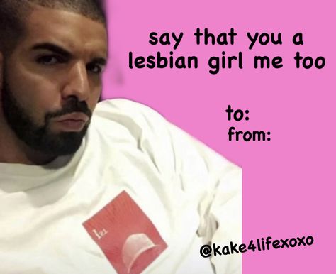 Drake Kawaii, Drake Valentines, Drake Funny Pictures, Zesty Drake, Valentine Meme, Funny Valentines Cards For Friends, Drake Funny, Drake Photos, Drizzy Drake