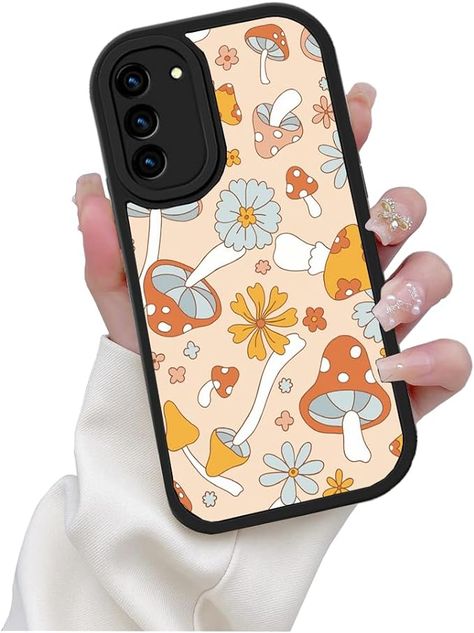 Amazon.com: LALPOPO Designed for Samsung Galaxy A54 5G Case with Cute Mushroom Design Women Girls Soft TPU Bumper Protective Leather Shockproof Case : Cell Phones & Accessories Android Phone Cases Samsung, Amazon Phone Cases, Country Phone Cases, Samsung Galaxy A54, Cute Mushroom, Mushroom Design, Xmas Presents, Best Amazon, Samsung Phone Cases