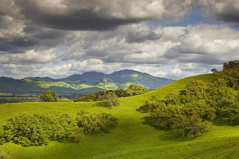 Diablo Spring - Lafayette, California Lafayette California, California Hills, Spring Afternoon, Contra Costa County, Cumulus Clouds, Public Golf Courses, Best Golf Courses, San Gabriel, A Storm