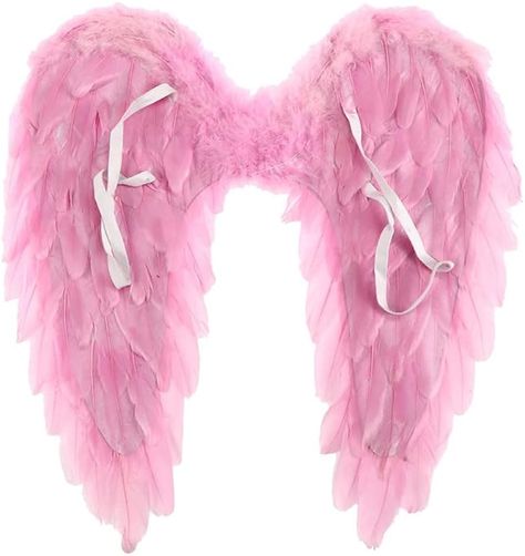 Amazon.com: Feather Halloween Decoration Scene Layout Angel Wings Dance Party Cosplay Costumes Show Masquerade Stage Props (Color : Pink, Size : 45x45cm) : Clothing, Shoes & Jewelry Angel Wings Halloween, Cosplay Wings, Angel Feather, Black Angel Wings, Feather Angel Wings, Angel Feathers, Stage Props, Halloween Christmas Decorations, Pink Angel