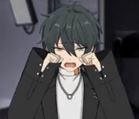 Mika Pfp Enstars, Enstars Scene Edit, Enstars Reaction Pics, Enstars Wechat Stickers, My Honest Reaction Enstars, I Love You Dear, Mika Kagehira, Pass Out, Twenty Two