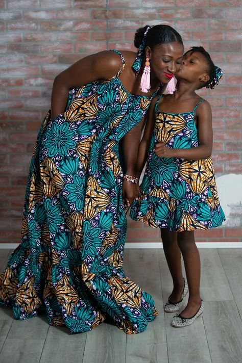 African print fashion dresses