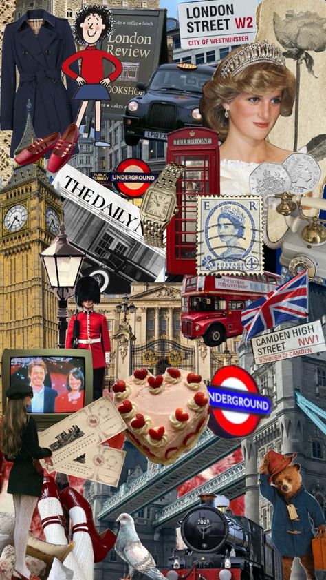 ☎️🇬🇧☕️🏙️🕰️🧣 #london #aesthetic London Collage, Aesthetic London, London Aesthetic, London Street, London City, City Life, Westminster, Feel Good, London