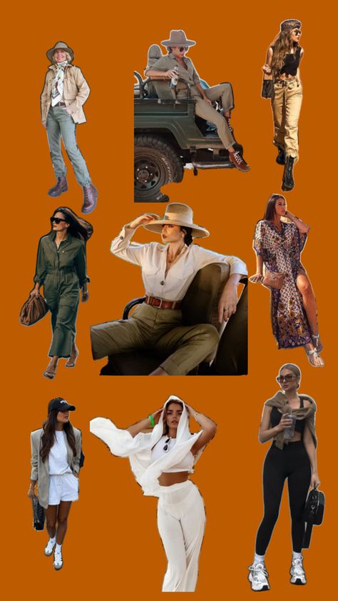 Use this as a guide to your safari fits. Be comfortable, whatever that means for you. Safari Fits, Safari Outfit, Meant To Be