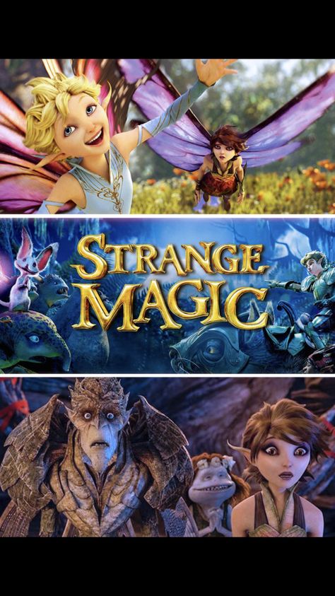 Strange Magic Movie, Old Cartoon Shows, Full Mon, Strange Magic, Film Anime, Evan Rachel Wood, Love Potion, Fairies Elves, Fantasy Movies