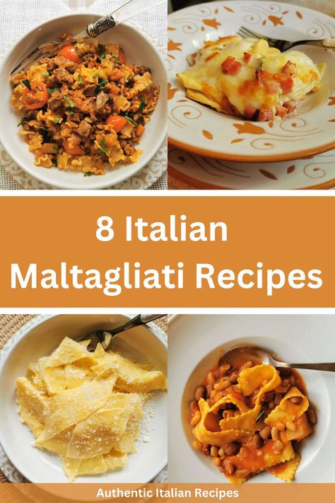 Maltagliati is a rustic Italian pasta that originated as a resourceful way to use leftover pasta dough. Each region in Italy has its own spin on maltagliati, which is used in a variety of delicious, traditional recipes. Pastas To Make, Italian Pasta Recipes Authentic, Pasta Types, Recipes Authentic, Italian Pasta Recipes, Rustic Italian, Traditional Recipes, Pasta Dough, Italian Recipes Authentic