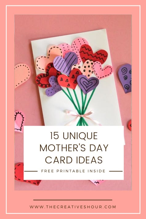 Mother’s Day Cards For Ks2, Mother’s Day Ideas Grade 3, Easy Mother’s Day Craft For Older Kids, Quick Mothers Day Cards, Mother’s Day Crafts For Middle School, Mother’s Day Card Preschool, Easy Mother’s Day Crafts For Students, Middle School Mothers Day Project, Mothers Day Cards Homemade Easy Diy