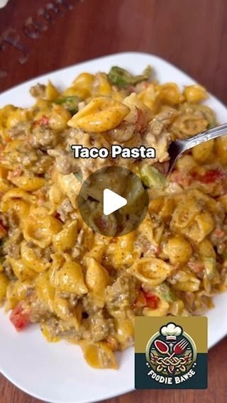 FoodieBawse on Instagram: "Taco Pasta Yummy! Recipe @mealsbydesha2   #tacopasta #tacos  #chickenrecipes #onepanmeal #homemadefood #homemadedinner #chickendinner #recipes #foodrecipes #recipeshare #dinnerideas #dinnerinspiration #dinnerideas #dinnerrecipes #dinnertonight #dinnertime #recipeoftheday #recipeideas #recipevideo #chickenlover #chickenmeals #yummyrecipes #deliciousrecipes #foodinspiration #foodies #dinnerfood #southerncooking #beefrecipe" Tacotuesday Ideas, Tik Tok Food Recipes Videos, Taco Ideas For Dinner, Tuesday Dinner Ideas, Taco Tuesday Ideas, Tuesday Dinner, Pasta Recipes Video, Taco Pasta Recipes, Taco Tuesday Recipes