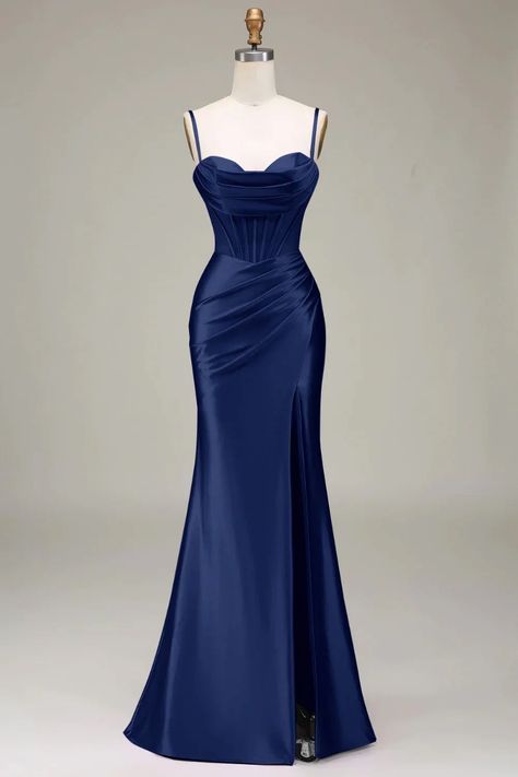 #OOTD #FashionInspiration #DressGoals #Fashionista #StreetStyle #WardrobeEssentials #FashionTrends #StyleIcon #OutfitOfTheDay #DressToImpress #FashionForward #PersonalStyle #WeekendVibes #ChicStyle #TrendyLooks #FashionLover #DressUp #ClosetEssentials #FashionableChoices #StylishWomen Prom Dress With Corset, Trumpet Prom Dress, Prom Dress With Split, Corset Prom Dress, Purple Corset, Dress With Corset, Dress With Split, Blue Corset, Royal Blue Prom Dresses