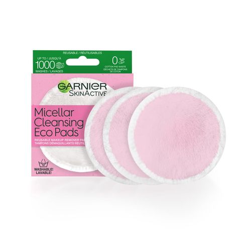 Garnier Skinactive Micellar Cleansing Eco Pads Best Drugstore Products, Koleksi Makeup, Garnier Micellar Cleansing Water, Makeup Remover Pad, Garnier Skinactive, Garnier Micellar, Best Drugstore Makeup, Cleansing Pads, Garnier Skin Active