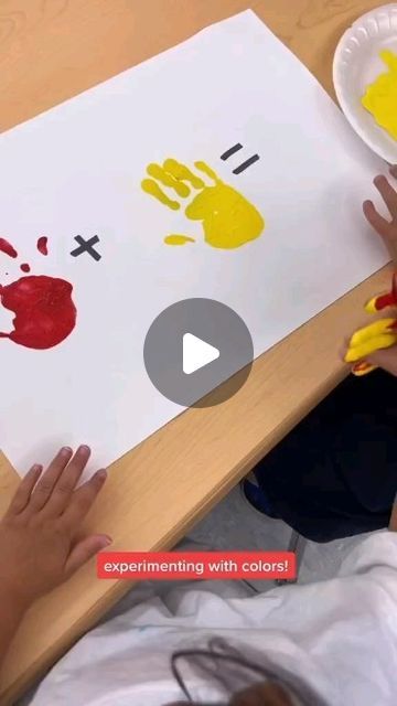 3,752 likes, 43 comments - keep.kids.busy op July 23, 2023: "Thanks @mandysmunchkins_ ! What do you get when you mix red and yellow? Blue and red? Kids delight in this messy, hands-on, exciting hand...". Messy Art For Kids, Mixing Colors Activities, Color Mixing Activities, Painting Color Mixing, Keep Kids Busy, Physical Activities For Kids, Kids Painting, Red Day, Kids Artwork