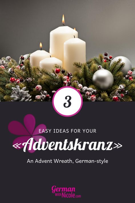 German Advent Wreath, German Advent Wreath Diy, Advent Wreath Meaning, Meaning Of The Advent Wreath, Catholic Advent Wreath Led, German Advent Candle Holder, German Christmas Traditions, Advent Wreath, German Christmas