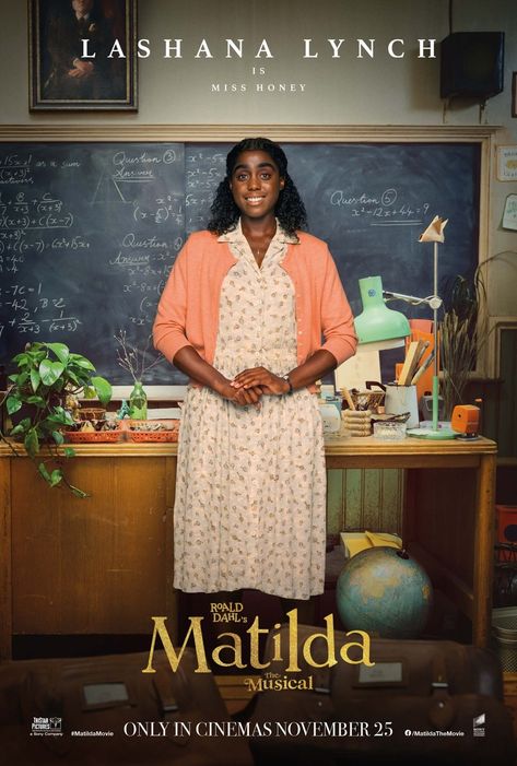 Miss Honey Matilda, Alisha Weir, Matilda Musical, Matilda Movie, Matilda Wormwood, Matilda Costume, Matilda The Musical, Movie Character Posters, Miss Honey