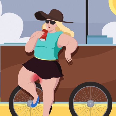 Chub rub in the summer is excruciating, inevitable and totally normal.  Let’s talk about it. Thigh Chafing, Chub Rub, Boy Shorts, Music Video, Talk About, Self Care, Mario Characters, Let It Be, Health