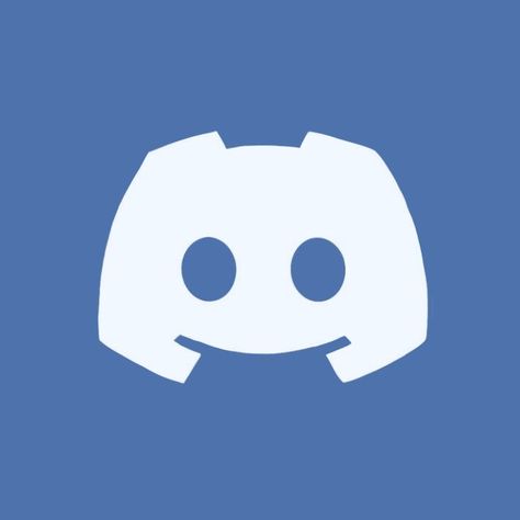 Blue Icons Discord, Discord Pfp Blue, Discord Blue Emoji, Blue Discord Pfp, Blue Discord Icon, Discord App Icon, Blue Themed Discord Server, Blue Aesthetic Logos For Apps, Wallpaper Doodle