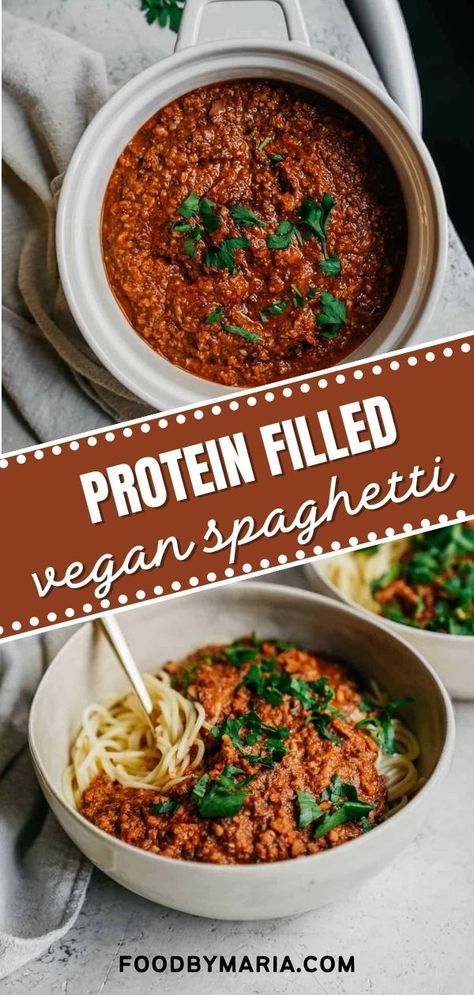 Vegan Protein Spaghetti, Walnut Meat Spaghetti, Walnut Vegan Recipes, Walnut Meat Recipes, Vegetarian Spaghetti Sauce, Best Meat Sauce, Vegan Spaghetti Sauce, Mushroom Spaghetti Sauce, Meat Sauce Recipe