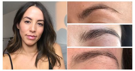 Neubrow Brow Enhancing Serum Review | POPSUGAR Beauty Brow Serum Before And After, Sparse Brows, Facial Waxing, Brow Serum, Waxed Eyebrows, Eyelash Serum, Popsugar Beauty, After Photos, Back To Life