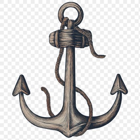 Anchor Png, Vintage Ship, Boat Design, Free Illustrations, Png Transparent, Shirt Ideas, Design Element, Free Image, Vintage Illustration