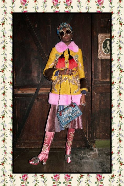 Fashion Archives | M&J Blog Gucci Pre Fall 2017, Trims Fashion, Pre Fall Collection, 2017 Fashion Trends, Gucci Fashion, Italian Outfits, Maximalism, 2017 Fashion, Fall Collection