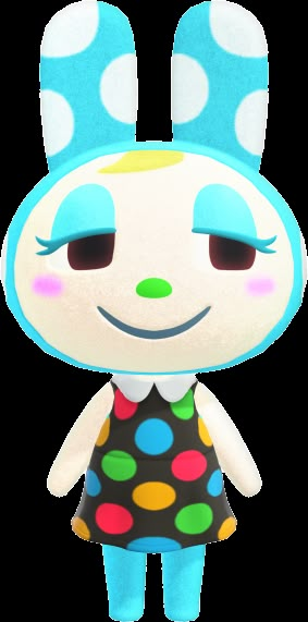 Coraline Acnh, Kidcore Villagers, Acnh Characters, Acnh Villagers, Animal Crossing Wiki, Aquarius Birthday, Polka Dot Bedding, Star Signs Aquarius, Blue Bench