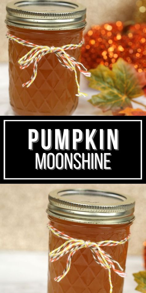 Fall Moonshine Recipes, Moonshine Flavors Recipes, Carmel Moonshine Recipe, Christmas Moonshine Recipes, Homemade Moonshine Recipes, Pumpkin Liquor Recipes, Christmas Moonshine, Moonshine Flavors, Everclear Moonshine Recipes