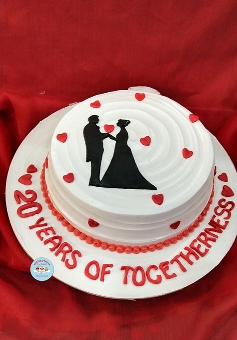 Simple Cake Designs For Anniversary, Anniversary Simple Cake, Wedding Anniversary Cake Design Simple, Simple Anniversary Cake Designs, Anniversary Cake Simple, Small Anniversary Cake, Anniversary Theme Cake, Simple Anniversary Cake, Simple Anniversary Cakes