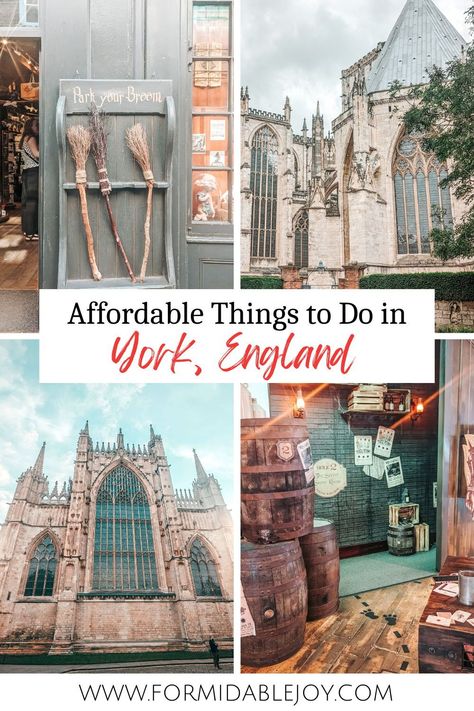 Planning a budget-friendly trip to York? From free things to do and budget-friendly attractions to tips on affordable accommodation, this guide provides all the money-saving tips you need for your York adventure. Things To Do In York England, Things To Fo, York Castle, Visit York, Real Haunted Houses, York England, York Minster, Solo Travel Tips, Budget Travel Destinations