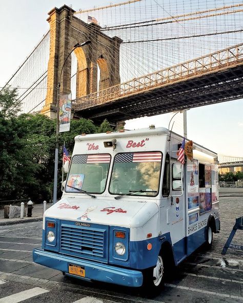 Mister Softee's soft-serve ice cream truck is one of New York's food truck icons🍦⁠ ⁠ From tasty cones and shakes to sundaes and sprinkles, there is no better treat for your guests, coworkers, and attendees at your next private event than with an ice cream truck.⁠ ⁠ Mister Softee Ice Cream Truck, Chocolate Dipped Cherries, Mister Softee, Food Truck Catering, Serve Ice Cream, New York Food, Ice Cream Van, Soft Serve Ice Cream, Chocolate Sprinkles