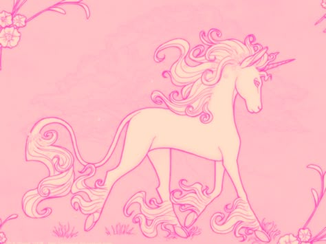 #unicorn #art #pink Pink Unicorn, A Unicorn, Flowers, Pink