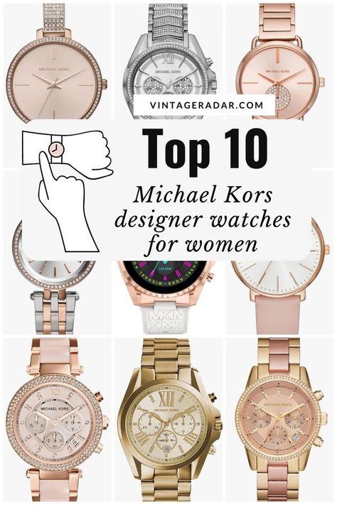 Enter the realm of Michael Kors timepieces, where a harmonious blend of style and performance brings together everyday allure with luxury. Discover our selection of the Top 10 Michael Kors watches for ladies available right now! Mikel Kors Watch, Michael Kors Bradshaw Watch, Watches For Ladies, Casio Digital, Watches Women Michael Kors, Swatch Watch, Jewelry Essentials, Watches Women Fashion, Watch Model