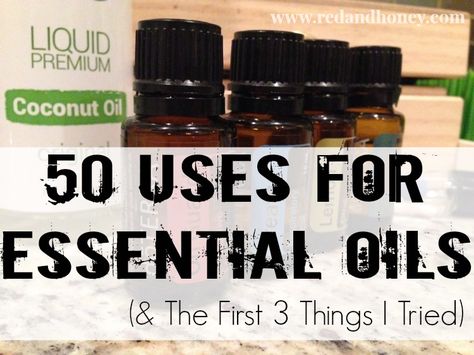 This is an awesome list of things to try... #2, #14, and #50 are my favorites! Uses For Essential Oils, Essential Oil Remedy, Oil Remedies, Essential Oils Herbs, Essential Oils Health, Healing Oils, Young Living Oils, Doterra Oils, Oil Uses