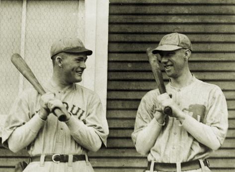 Rogers Hornsby (left) won seven batting titles and two Triple Crowns. Rogers Hornsby, Triple Crown, Baseball Players, St Louis, Etching, All About Time, Mlb, All Time, One Day