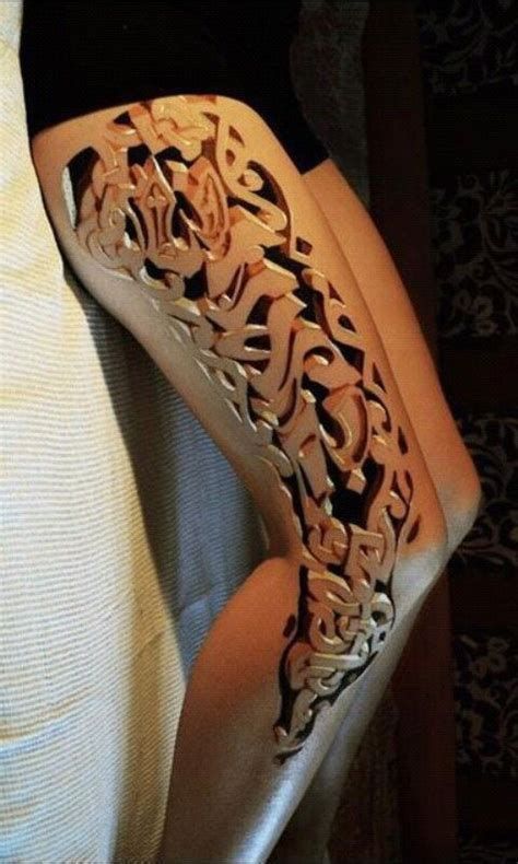 Biomech Tattoo, Tato 3d, Best 3d Tattoos, Mens Body Tattoos, Tatoo 3d, Kunst Tattoos, Tattoo Trend, Biomechanical Tattoo, D Tattoo