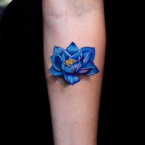 30 Best Blue Lotus Tattoo Ideas  30 Color Lotus Tattoo Design, Lotus Tattoo Design For Women, Blue Lotus Flower Tattoo, Blue Tattoos For Women, Blue Lotus Tattoo, Lotus Tattoo Meaning, Lotus Flower Tattoo Meaning, Chandelier Tattoo, Blue Flower Tattoos