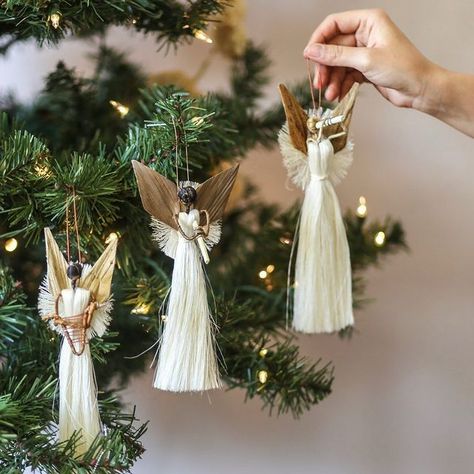 Holiday ornaments made by artisans around the world! Share the holiday cheer by shopping a gift that gives back and has a positive impact. SigridAndCo.com #Regram via @www.instagram.com/p/CU5SgZ1lKs4/ Mantle Decorations, Gift For Coworkers, Wedding Table Settings, Angel Ornaments, Mantle Decor, Christmas Table Decorations, Gifts For Coworkers, Christmas Table, Holiday Ornaments