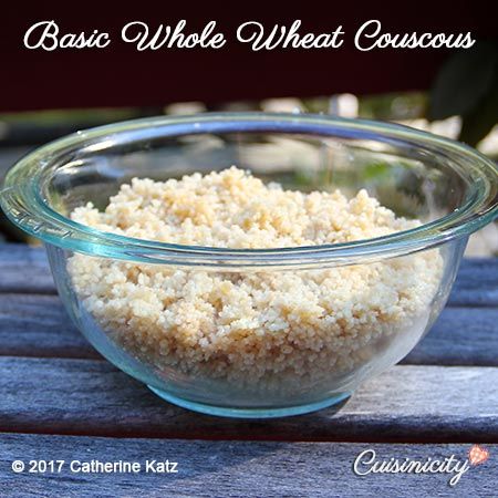 I absolutely love couscous! It is a staple of North African cooking, which of course brings back memories of my childhood. I use whole wheat couscous, rather than just plain couscous because it is higher in fiber and protein and it tastes just about the same. The "trick" with cooking couscous is to Cooking Brown Rice, Whole Wheat Couscous, Bulgur Wheat, Meat Replacement, Cooking Rice, Kitchen Basics, African Cooking, How To Cook Rice, Mediterranean Cuisine