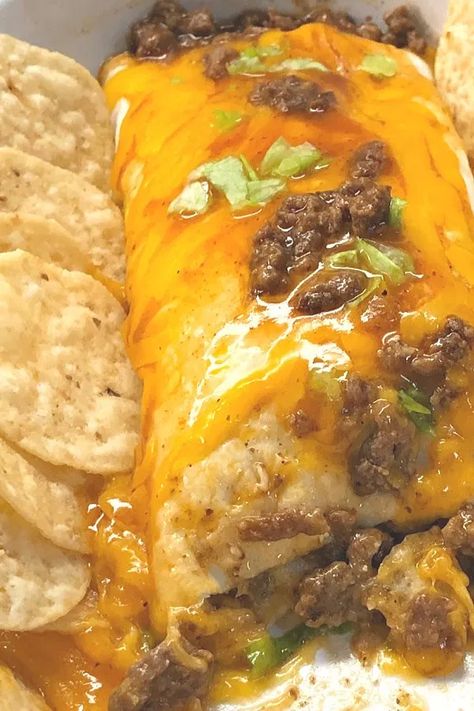 Mexican Villa Sancho Enchilada Style, Sancho Recipe Beef, Beef And Cheese Mexican Enchiladas, Mexican Sancho Recipe, Sanchos Tacos Recipe, Mexican Chicken Dishes Easy Dinners, Beef And Cheese Mexican Sanchiladas, Beef Enchalidas Recipes, Ground Beef Recipes For Dinner No Cheese