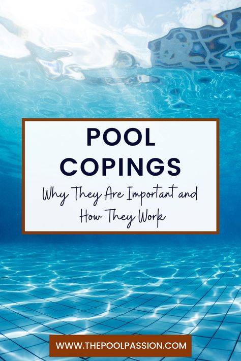 Pool Styles, Porch To Pool Transition, Concrete Pool Coping, Concrete Around Pool Ideas, Pool Coping Ideas, Inground Pool Coping, Stone Pool Coping, Pool Warehouse, Metal Pool