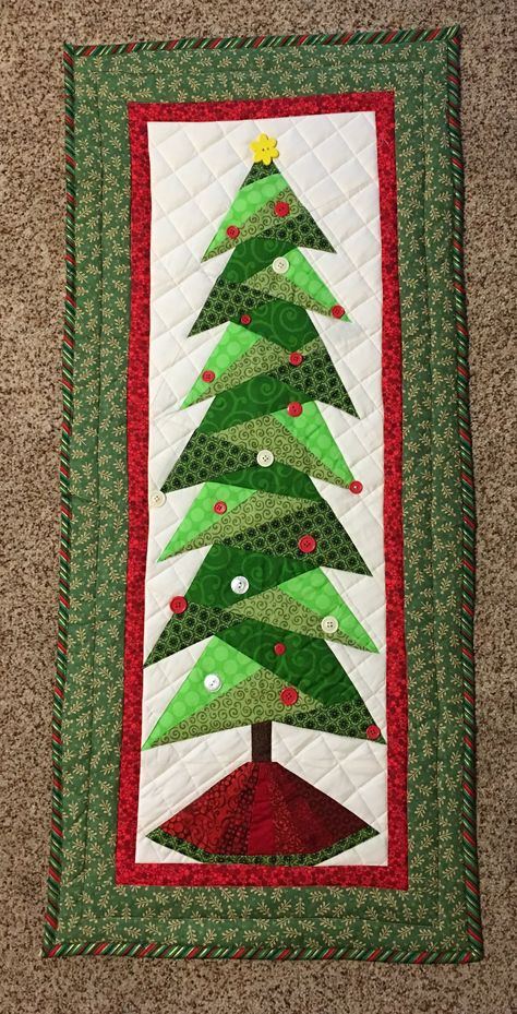 Christmas Tree Quilts Ideas, Cindi Edgerton, Christmas Tree Quilt Patterns Wall Hangings, Quilted Xmas Tree Wall Hanging, Quilted Tree Wall Hanging Free Pattern, Christmas Tree Quilt Wall Hanging, Christmas Tree Quilted Wall Hanging, Flat Christmas Tree Wall Quilted, Christmas Tree Quilt Pattern