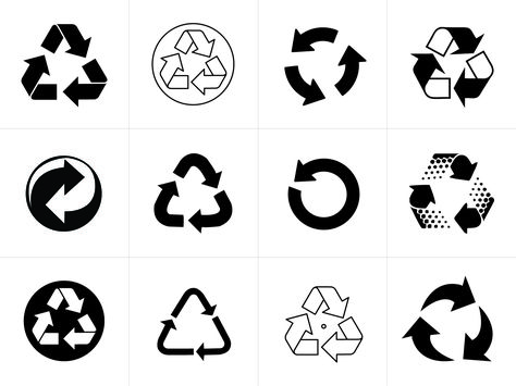 recycling logo. - Google Search Beauty Products Labels, Recycle Logo, Recycle Symbol, Eco Logo, Logo Luxury, Arrow Signs, Icon Design, Recycling, Print Design