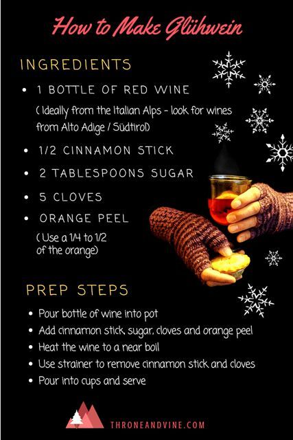 Hot Drinks For Winter, Drinks With Alcohol, Drinks For Winter, Spiced Wine Recipe, Gluhwein Recipe, Christmas Drinks Alcohol Recipes, Christmas Drinks Alcohol, Mulled Wine Recipe, Wine Recipe